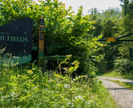 Entrance to country park