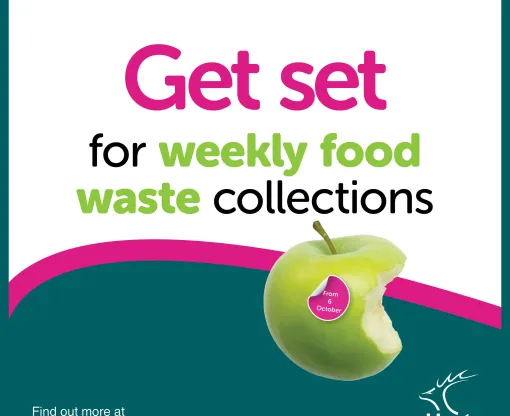 Get set for weekly food waste collections