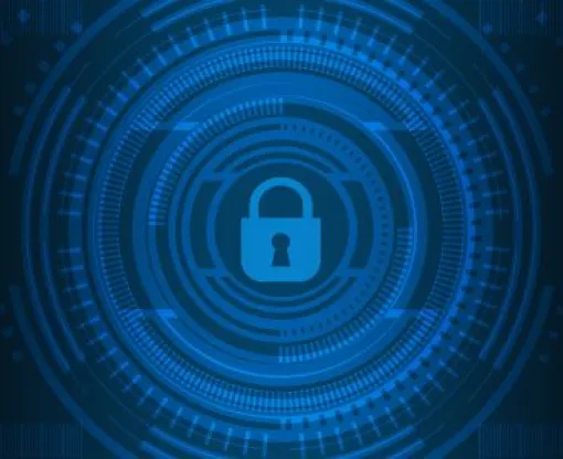blue padlock