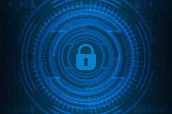 blue padlock