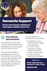 Thumbnail preview of front page of printed leaflet